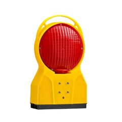  WEMAS Warnleuchten Warn- und Bakenleuchte-TL FUTURE rot einseitig, Gehäuse gelb, ohne Halter 12451733